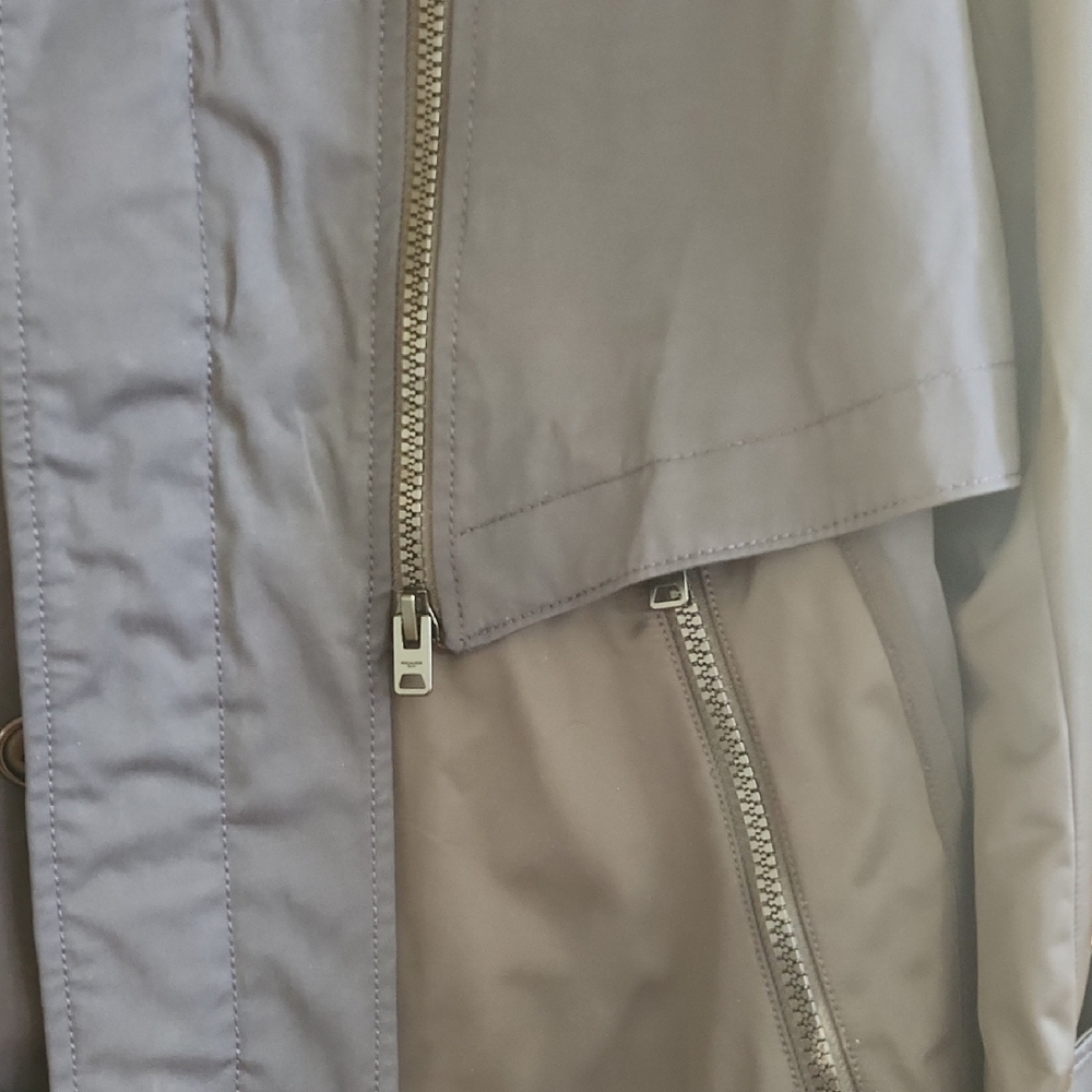 Coach Blue Trench Coat Classic Style - Picture 3 of 13